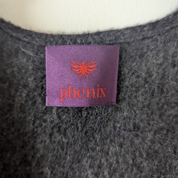 Wool Casmere Blend Shawl Phenix Cabincore - Picture 2 of 4